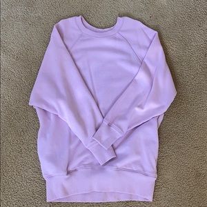 Purple pull over